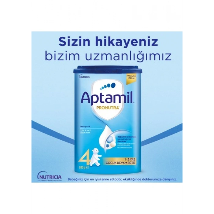 Aptamil 5 Prebiyotikli Çocuk Devam Sütü 800 Gr x 4 Adet 3200 Gr