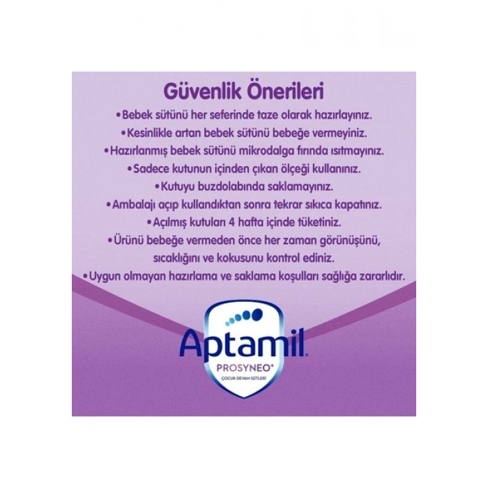 Aptamil Prosyneo 1 Bebek Sütü 400 Gr x 2 Adet 800 Gr