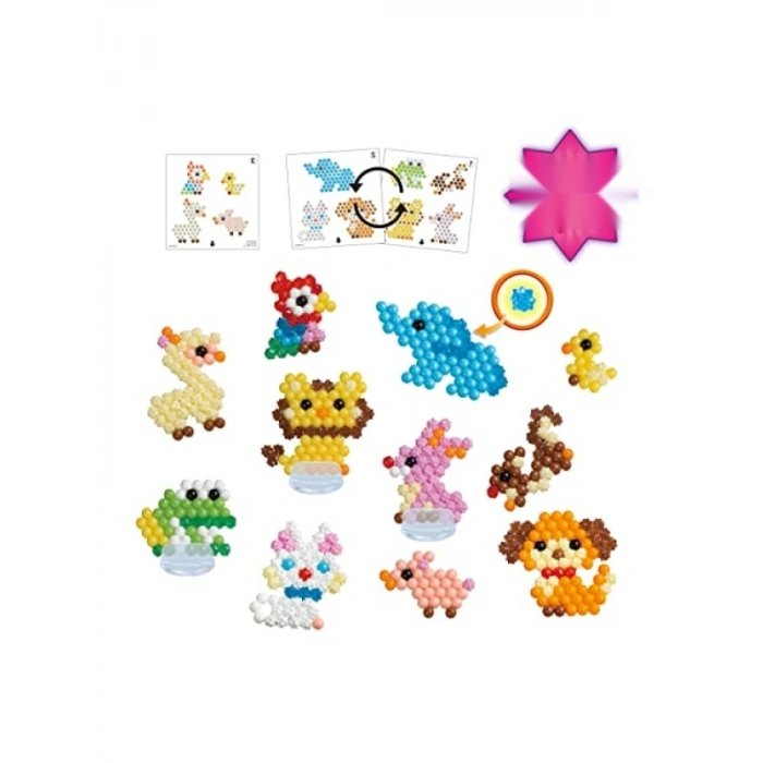 Aquabeads Hayvan Dostlar Seti - 600den Fazla Boncuk
