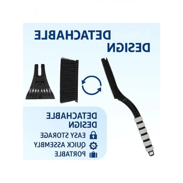 Araba Kar Fırçası ve Buz Kazıyıcı - 45 cm