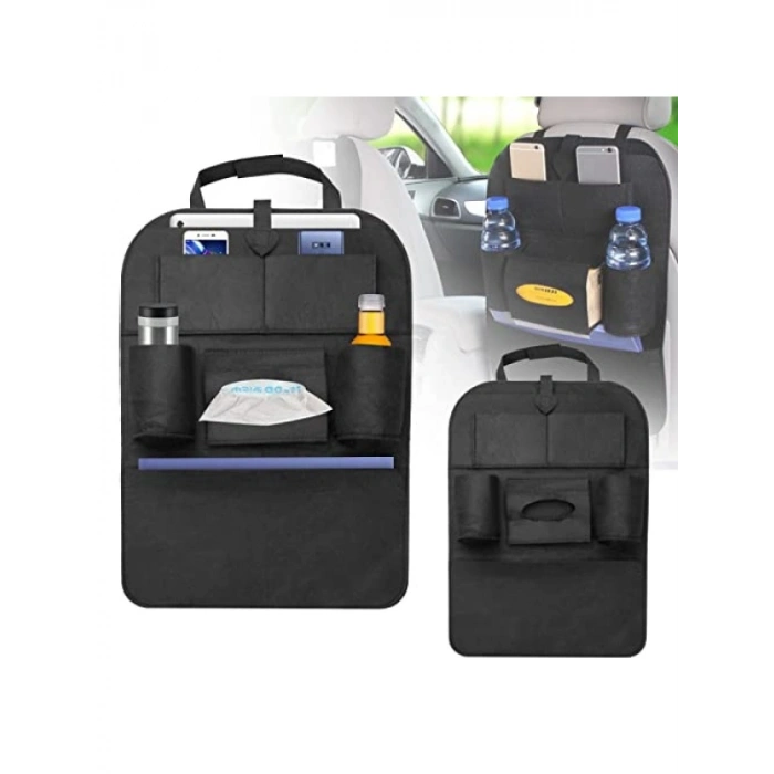 Araba Koltuk Arkası Eşya Düzenleyici - 7 Cepli Organizer
