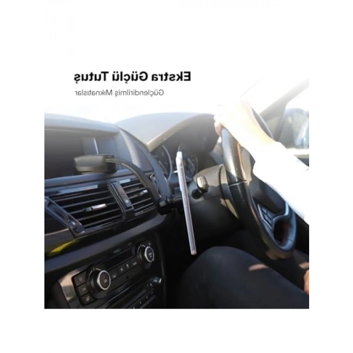 Araç İçi Telefon Tutucu (Döner Başlık ile)