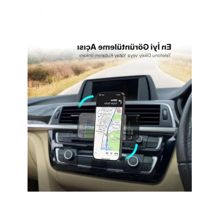 Araç İçi Telefon Tutucu ile Güvenli Sürüş