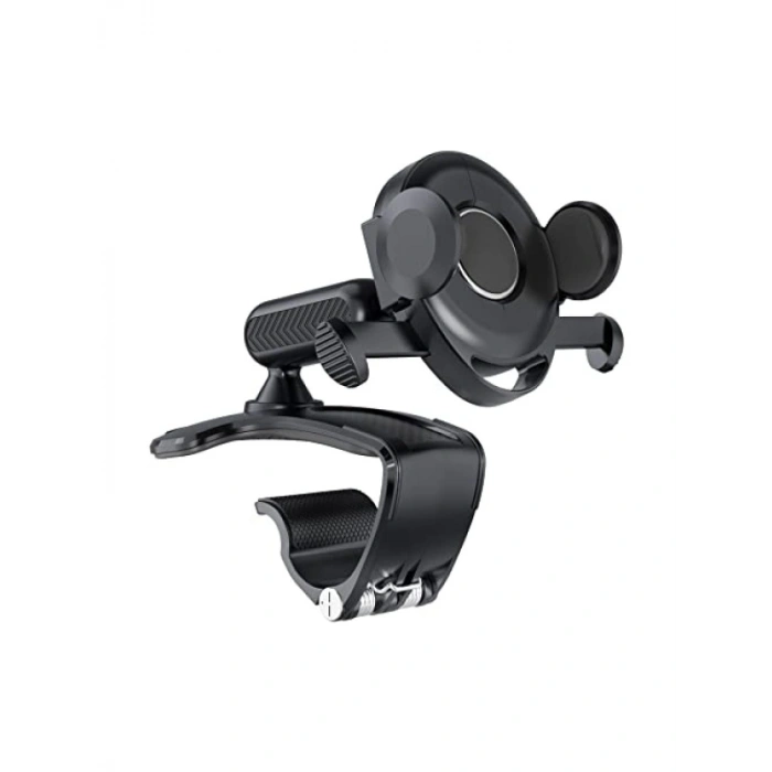 Araç İçi Telefon Tutucu - Torpido Üstü Siyah