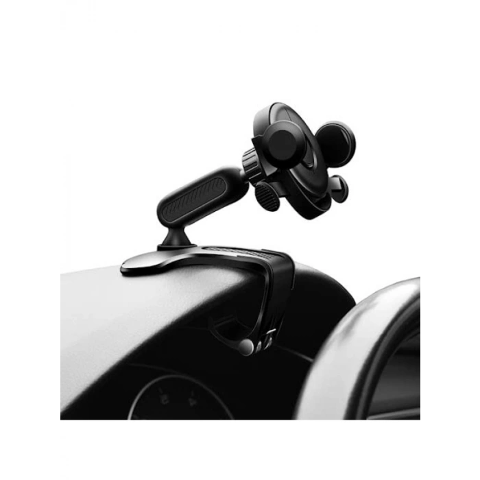 Araç İçi Telefon Tutucu - Torpido Üstü Siyah