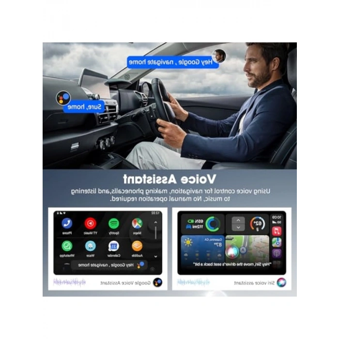 Araç İçin CarPlay ve Android Auto Dönüştürücü Adaptör