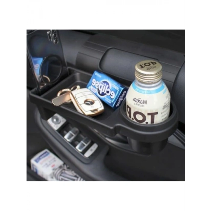 Araç Kapı Organizeri ve Bardaklık - Pratik Saklama Çözümü