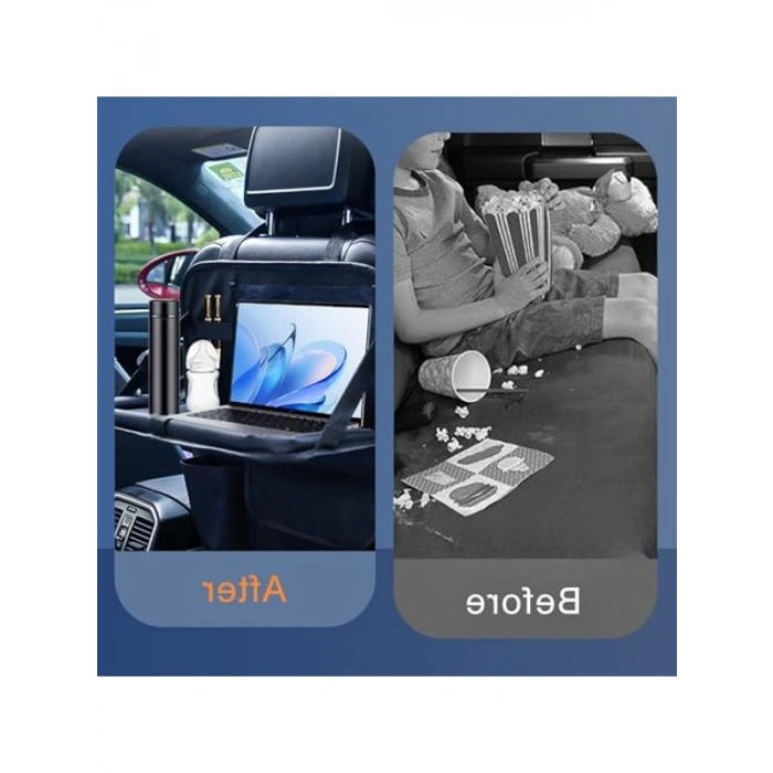 Araç Koltuğu Düzenleyici, Çok Cepli ve Katlanabilir