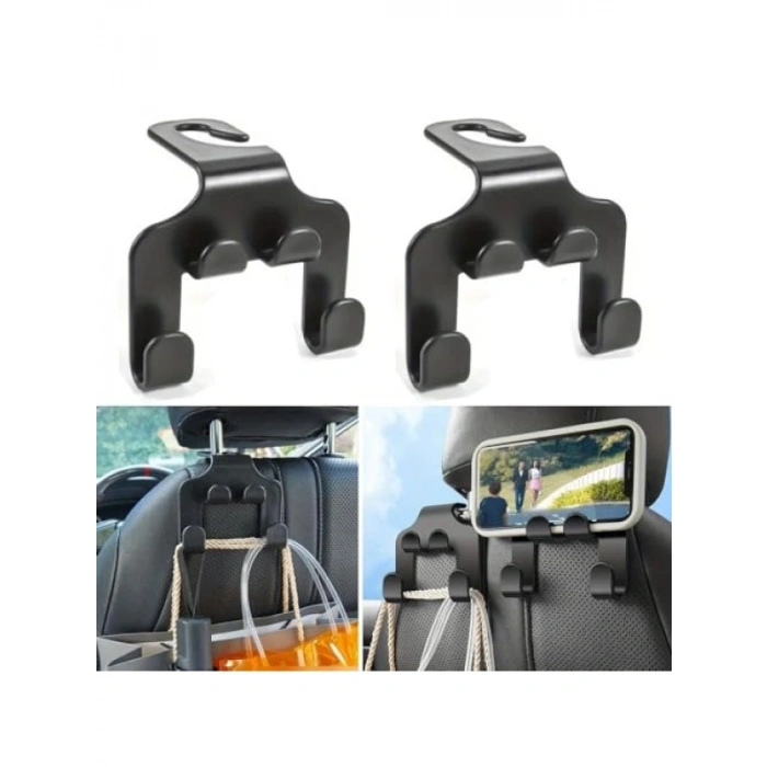 Araç Koltuk Arkası Organizer - Poşet, Elbise, Telefon Tutucu