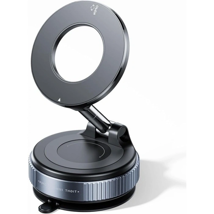 Araç Telefon Tutucu, 360° Dönebilir ve Vakumlu Vantuz Tasarımı