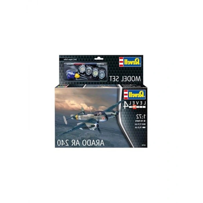 Arado AR-240 Model Uçak Seti - Eğlenceli Hobi Aktiviteleri