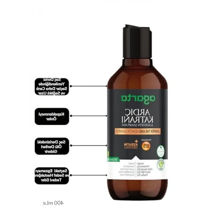 Ardıç Katranı ve Keratin İçeren Şampuan, 400 ml