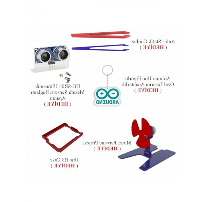 Arduino Uyumlu Öğreniyorum Seti, 176 Parça ile Robotik Kodlama Eğitimi