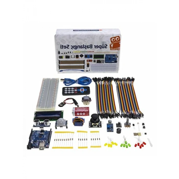 Arduino Uyumlu Süper Başlangıç Seti Rev3 (E-Kitap ve Videolu)