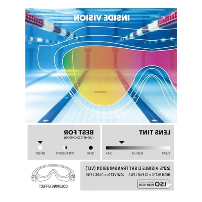 ARENA The One Mask rror Yüzücü gözlükleri Üniseks Yetişkin