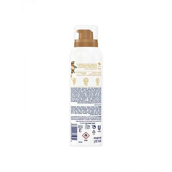 Argan Yağı Duş Köpüğü 200 ml - Yoğun Köpük Formülü