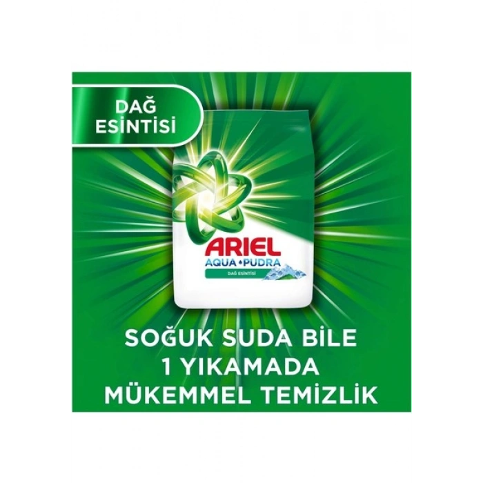 Ariel Dağ Esintisi 7 kg Hızlı Çözünme Toz Çamaşır Deterjanı