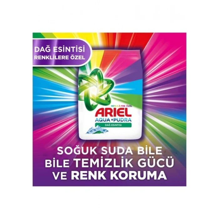 Ariel Dağ Esintisi Renklilere Özel 7 Kg Toz Çamaşır Deterjanı
