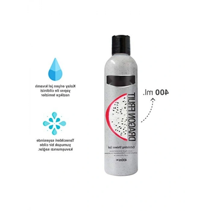 Arındırıcı Duş Jeli, 400 ml Peeling Etkisi ve Ejder Meyvesi Aroması
