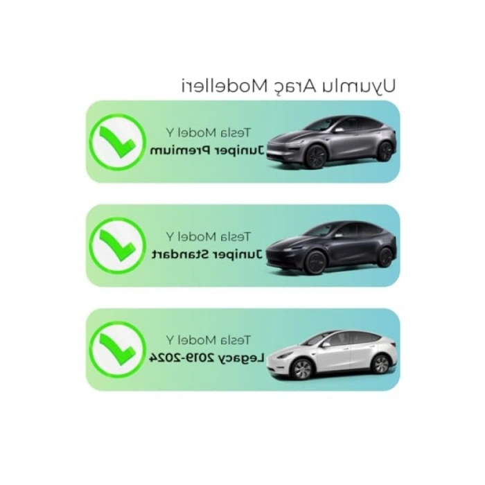 Arka Bagaj Alt Havuzu V1 - Tesla Model Y (2019-2025) Uyumlu