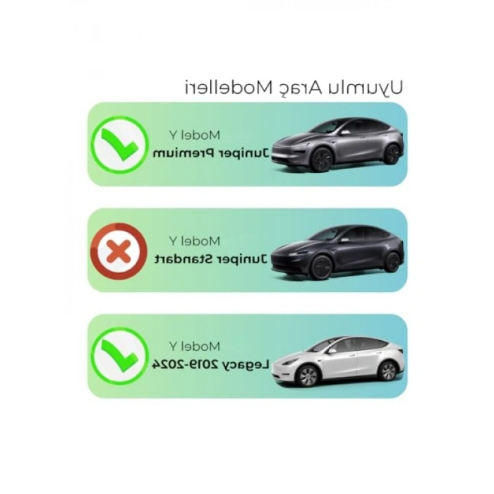 Arka Koltuk Koruma Bakaliti - Tesla Juniper ve Model Y Uyumlu