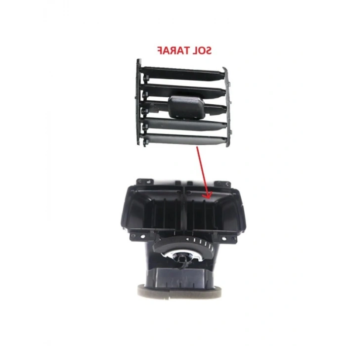 Arka Konsol Klima Havalandırma Izgarası Yönlendirme Klipsi - Sol Taraf