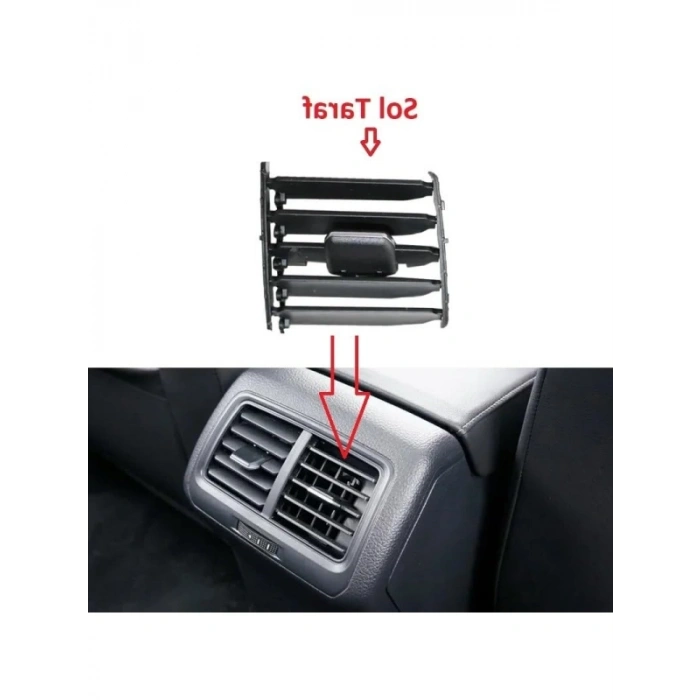 Arka Konsol Klima Havalandırma Izgarası Yönlendirme Klipsi - Sol Taraf