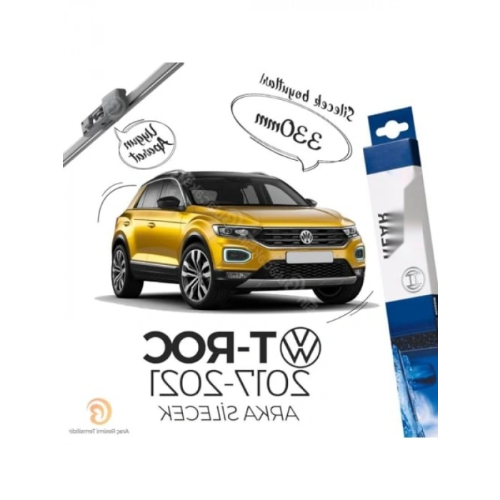 Arka Silecek, Volkswagen T-Roc (2017-2021) için Uyumlu