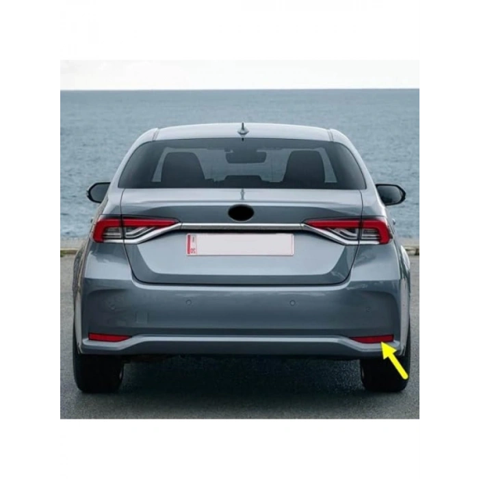 Arka Tampon Sol Alt Reflektörü - Toyota Corolla Uyumlu (2020-2023)