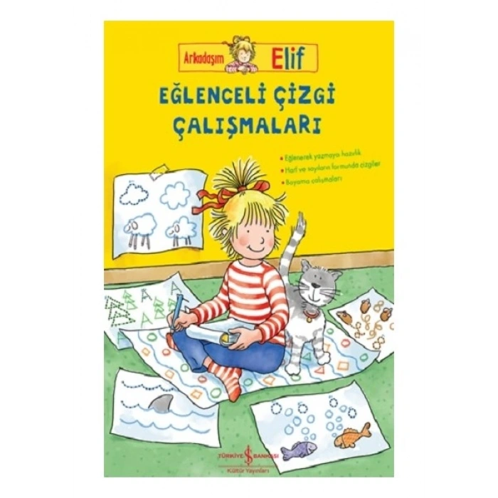 Arkadaşım Elif – Eğlenceli Çizgi Çalışmaları - Hanna Sörensen