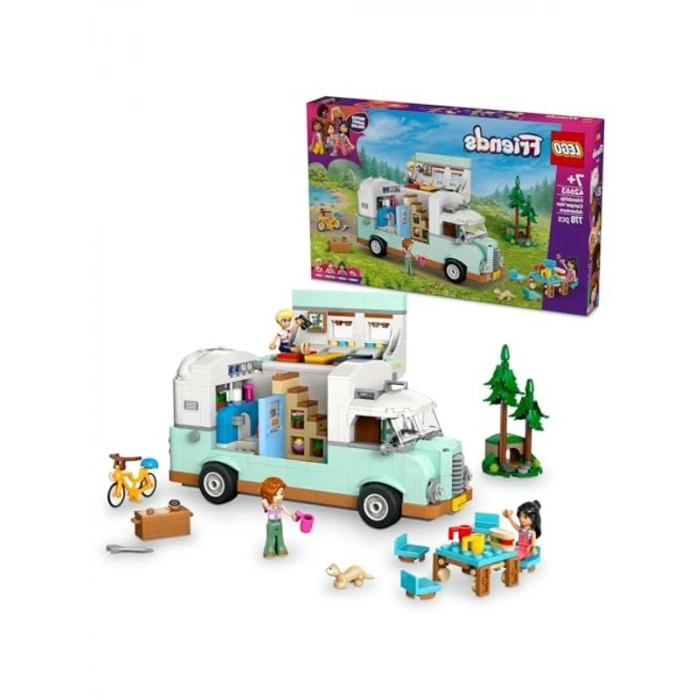 Arkadaşlık Karavanı ile Mini Bebek ve Eğlenceli Aksesuarlar Seti (778 Parça)