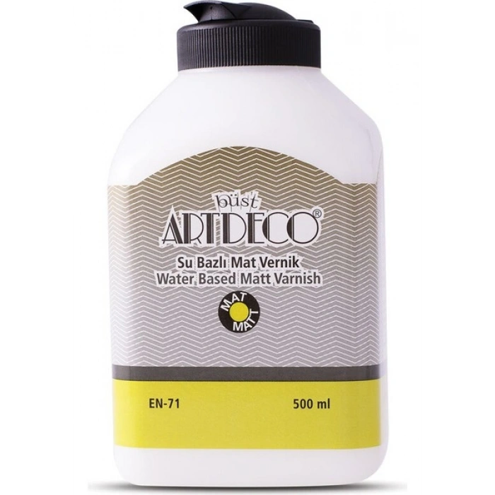 Artdeco Su Bazlı Mat Vernik 500Ml
