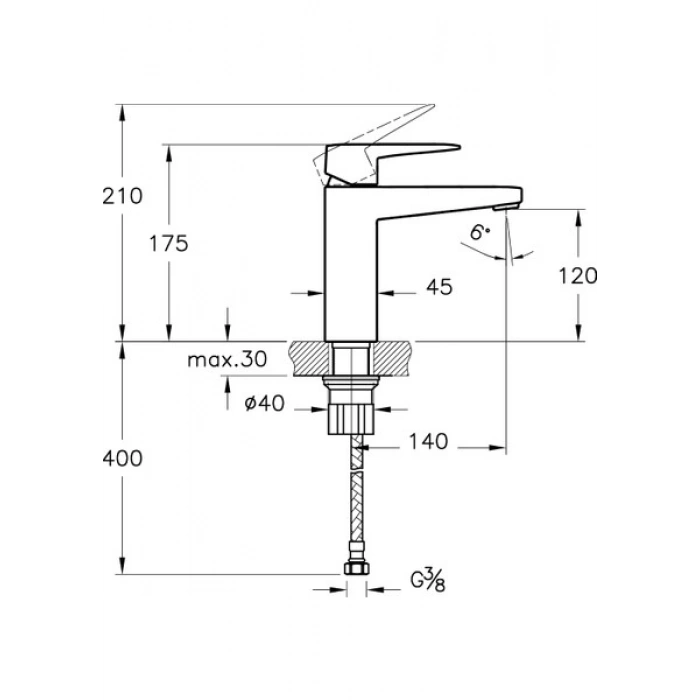 Artema Root Round A4270723 Çanak Lavabo Bataryası, Altın
