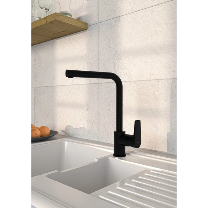 Artema Shift T30 A4369136 Eviye Bataryası, L Tipi, Mat Siyah