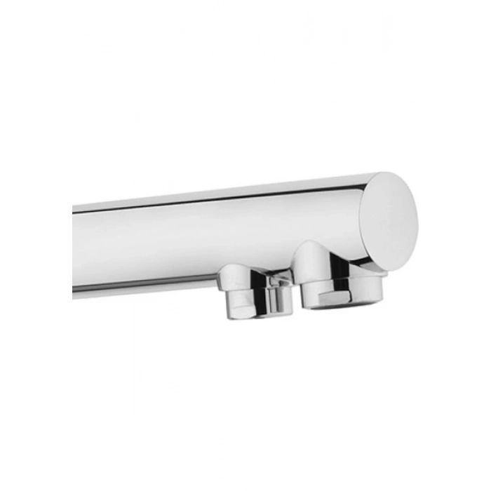 Artema Split Dual Flow Eviye Bataryası A42144, 360° Dönebilen, Krom, Çift Fonksiyonlu Başlık, Tezgah Üstü Montaj