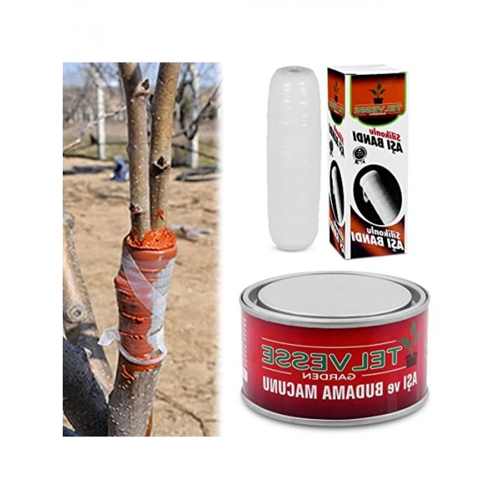 Aşı Bandı ve Macunu - 2li Set, Ağaç Budama İçin