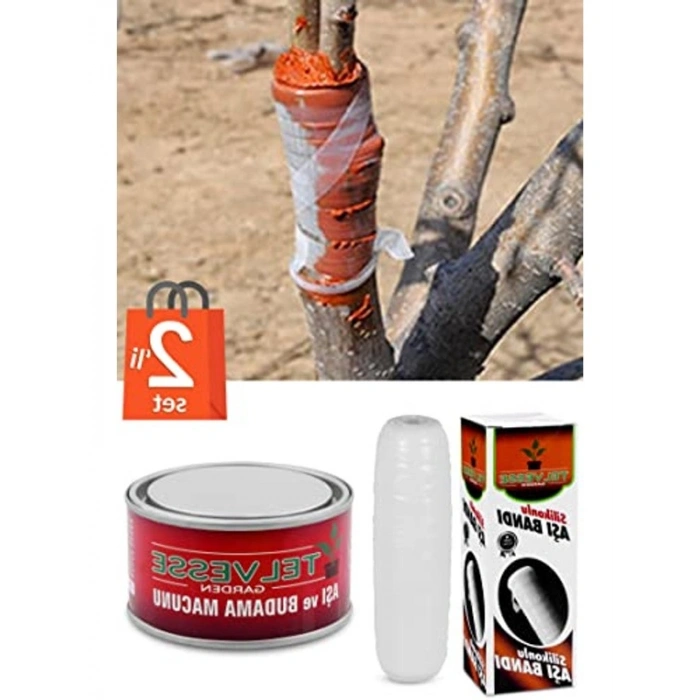 Aşı Bandı ve Macunu - 2li Set, Ağaç Budama İçin