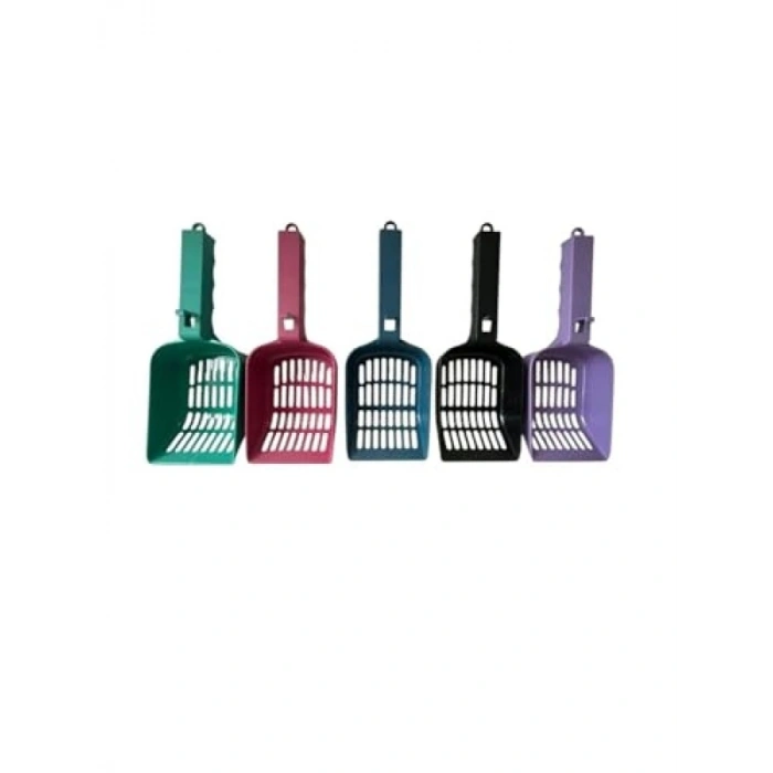 Askı Aparatlı Kedi Kumu Küreği - 24 x 13 x 9.5 cm