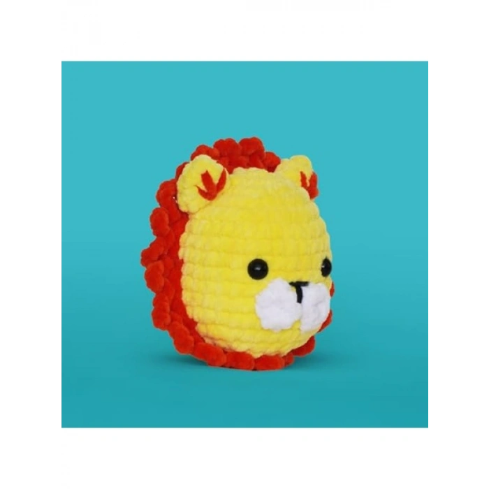 Aslan Temalı Amigurumi Tığ Kiti