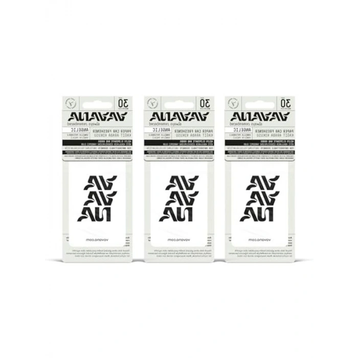 Asma Araba Kokusu Seti, 3lü Vanilya Parfüm ile 30 Gün Etkili