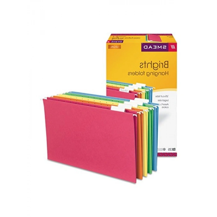 Asma Klasör Seti - Legal Boyut, Renkli 1/5 Tab