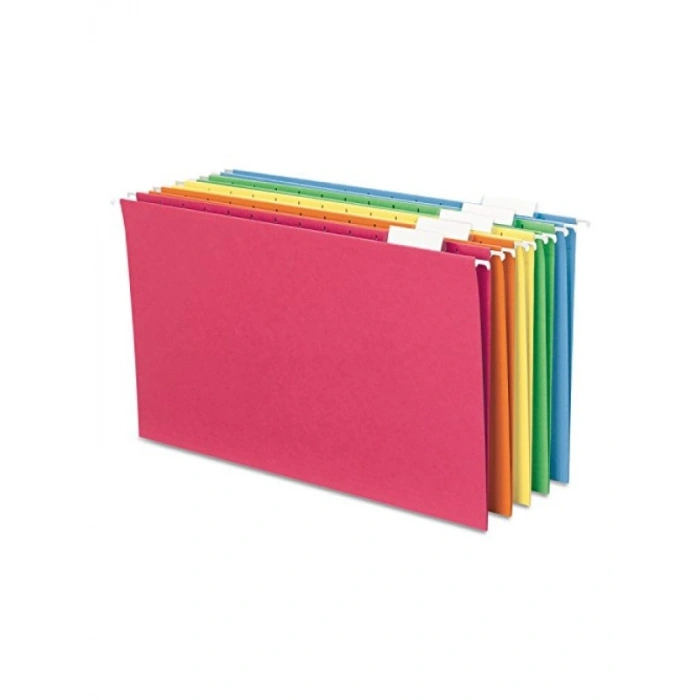 Asma Klasör Seti - Legal Boyut, Renkli 1/5 Tab