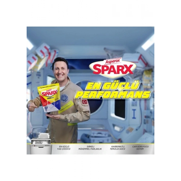 Asperox Sparx Bulaşık Makinesi Kapsülü 40lı
