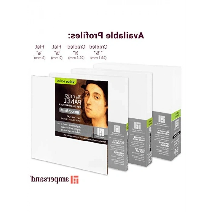 Astarlı Ahşap Boyama Paneli, 1/8 İnç Derinlik, 45,72 cm x 60,96 cm