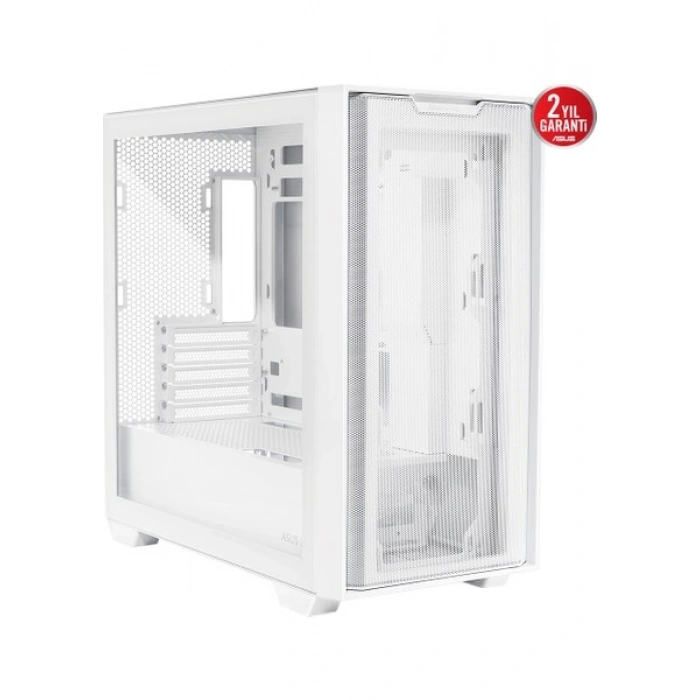 Asus A21 Plus 360MM Atx Psu Destekli Fanlı Micro-Atx Beyaz Mid Tower Kasa