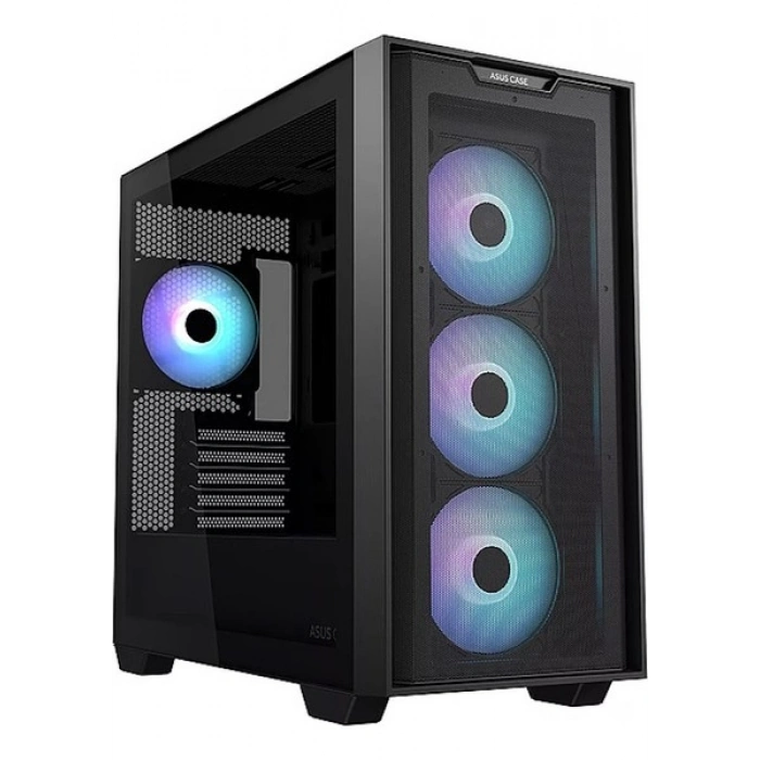 Asus A21 Plus ARGB Temperli Cam USB 3.2 Mesh Mid Tower Gaming mATX Kasa
