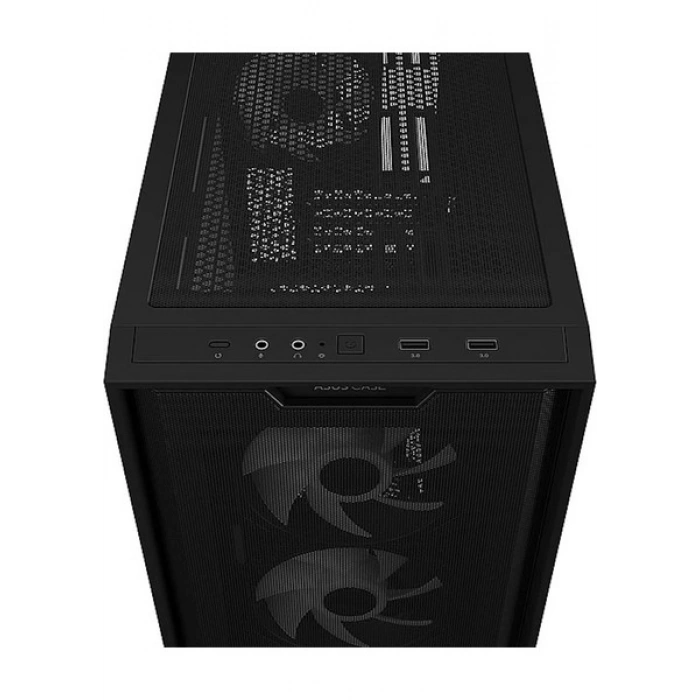 Asus A21 Plus ARGB Temperli Cam USB 3.2 Mesh Mid Tower Gaming mATX Kasa