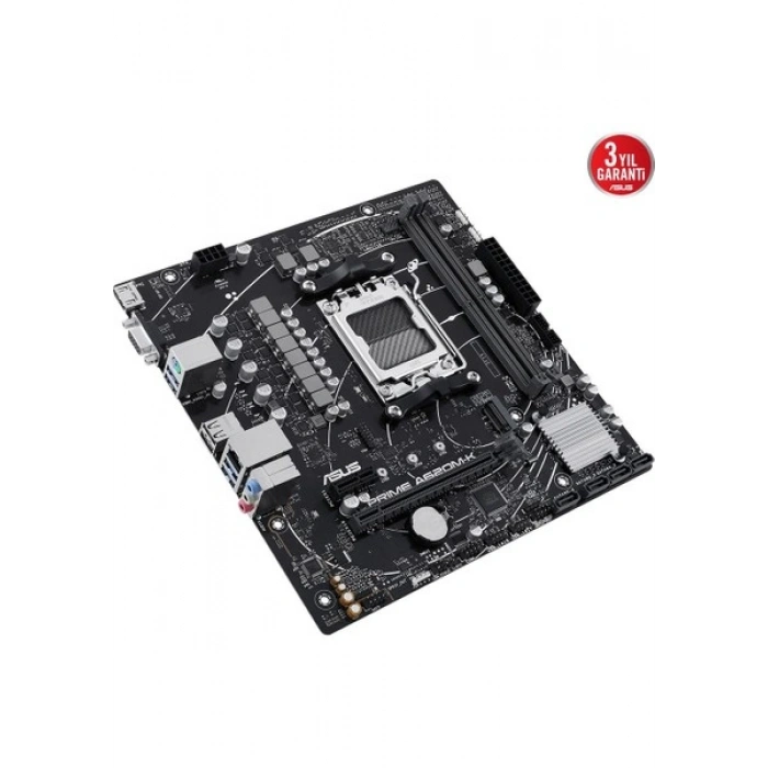ASUS PRIME A620M-K DDR5 6400+(OC) HDMI VGA M.2 AM5