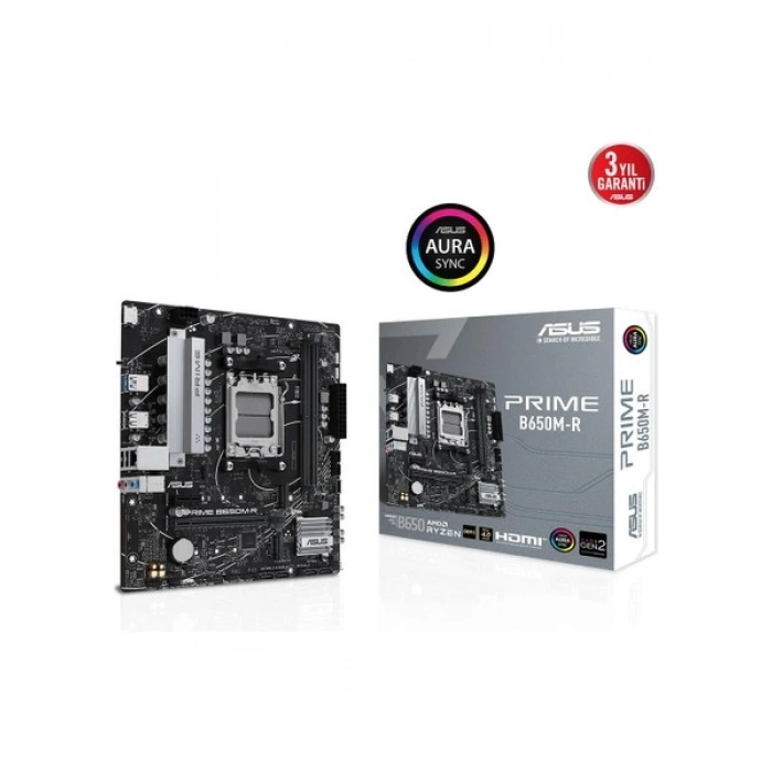 ASUS PRIME B650M-R AMD DDR5 7200+(OC) HDMI M.2 AM5