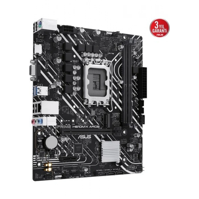 Asus Prime H610M-K ARGB D5 1700P Vga Hdmi